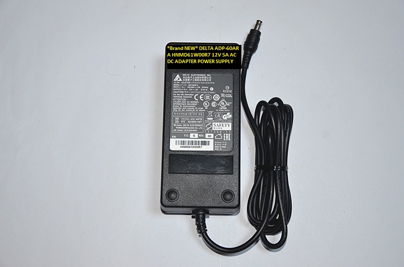 *Brand NEW* 12V 5A DELTA HNMD61W00R7 ADP-60AR A AC DC ADAPTER POWER SUPPLY